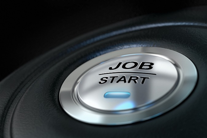 JOB スタートボタン